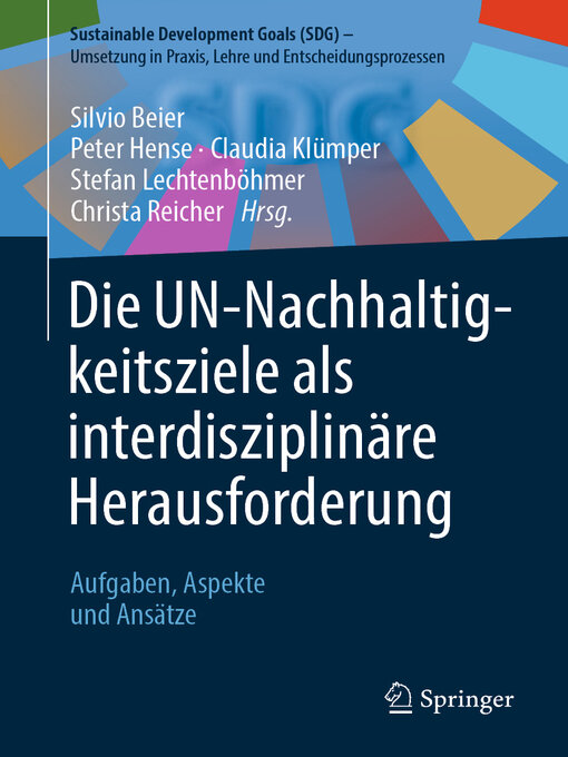 Title details for Die UN-Nachhaltigkeitsziele als interdisziplinäre Herausforderung by Silvio Beier - Available